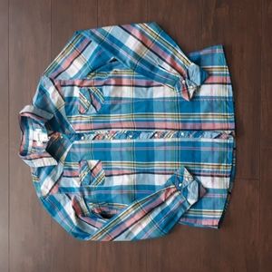 Trending print - Cotton plaid 'cowgirl' shirt